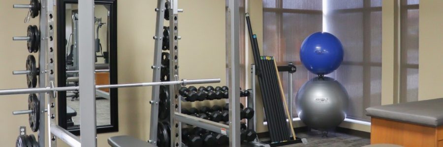 Squat Rack and Weights