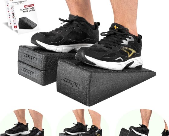 Slant Board Foot/Calf Stretcher, 3 Pcs